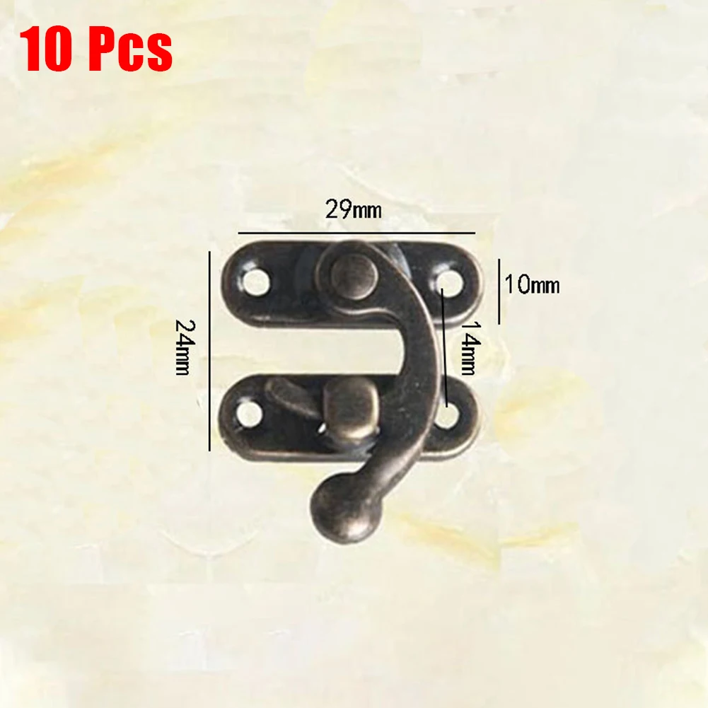 Locks Horns Locks Cosmetic Decoration Drawer Gold Iron Latch White 10pcs/Set 40 PCS Screws Bronze Buckle Durable
Locks Horns Locks Cosmetic Decoration Drawer Gold Iron Latch White 10pcs/Set 40 PCS Screws Bronze Buckle Durable