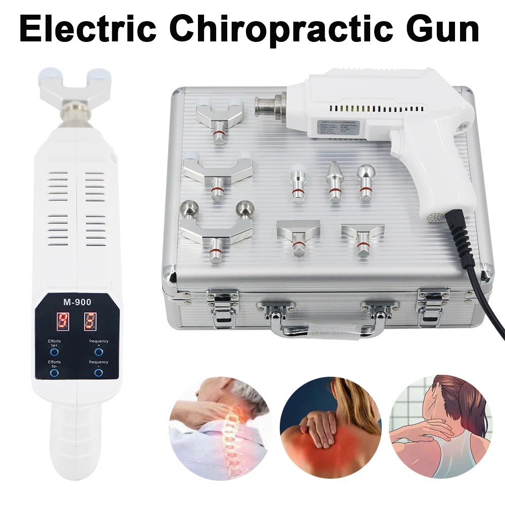 Новый Электрический хиропрактика, регулирующий инструмент, массажер для импульсной терапии позвоночника, электрический пистолет для корр...
Новый Электрический хиропрактика, регулирующий инструмент, массажер для импульсной терапии позвоночника, электрический пистолет для корр...