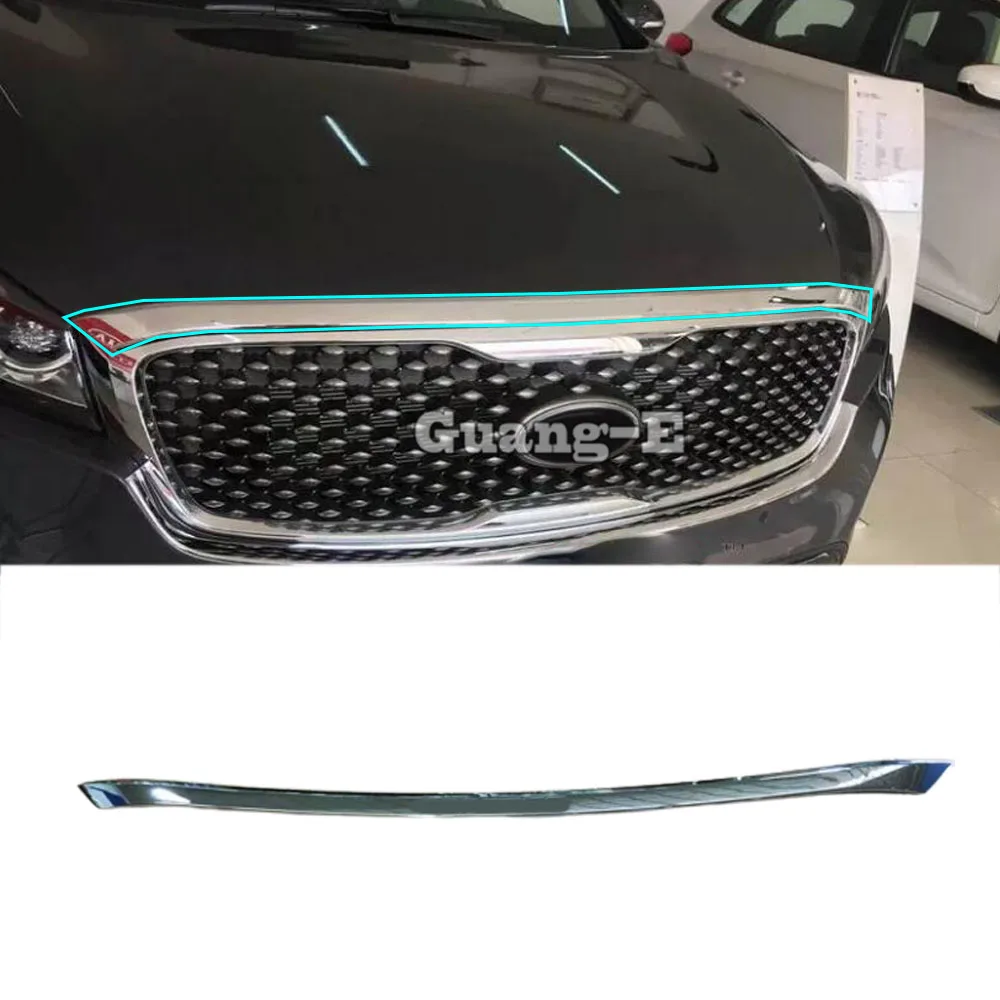 For Kia Sorento L 2015 2016 2017 2018 2019 Car Garnish ABS Chrome Front Engine Machine Grille Upper Hood Lid Trim Lamp Stick
For Kia Sorento L 2015 2016 2017 2018 2019 Car Garnish ABS Chrome Front Engine Machine Grille Upper Hood Lid Trim Lamp Stick