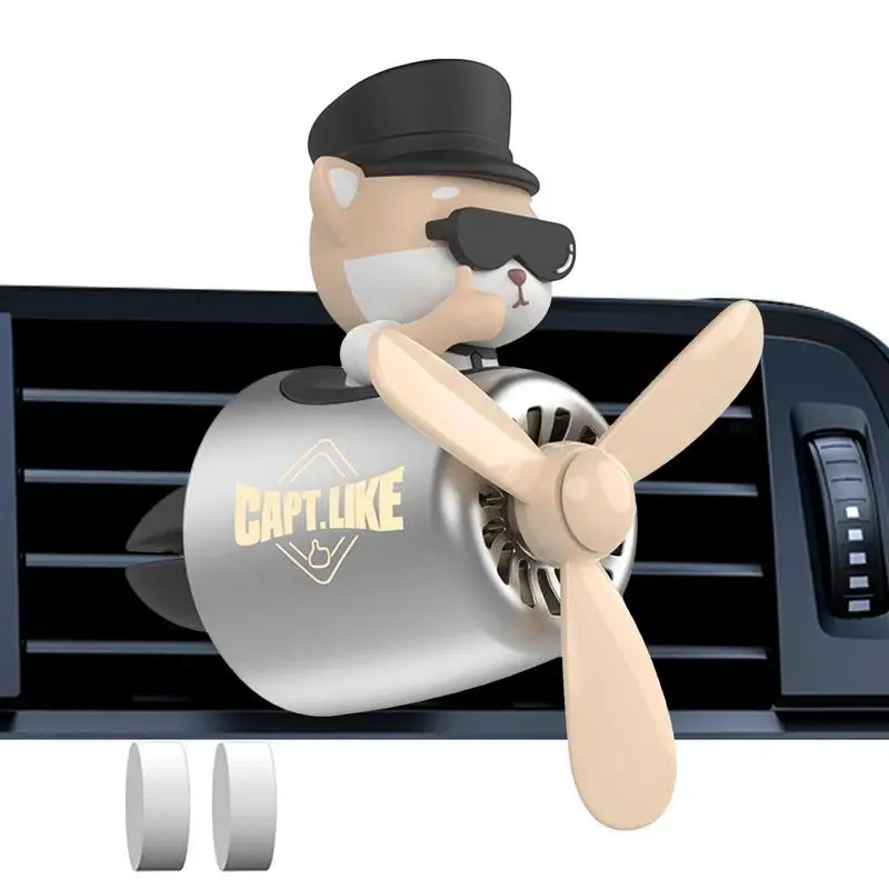 Car Air Freshener Creative Propeller Car Fresheners Interior Perfume Diffuser Pilot Rotating Propeller Outlet For Accessories
Car Air Freshener Creative Propeller Car Fresheners Interior Perfume Diffuser Pilot Rotating Propeller Outlet For Accessories