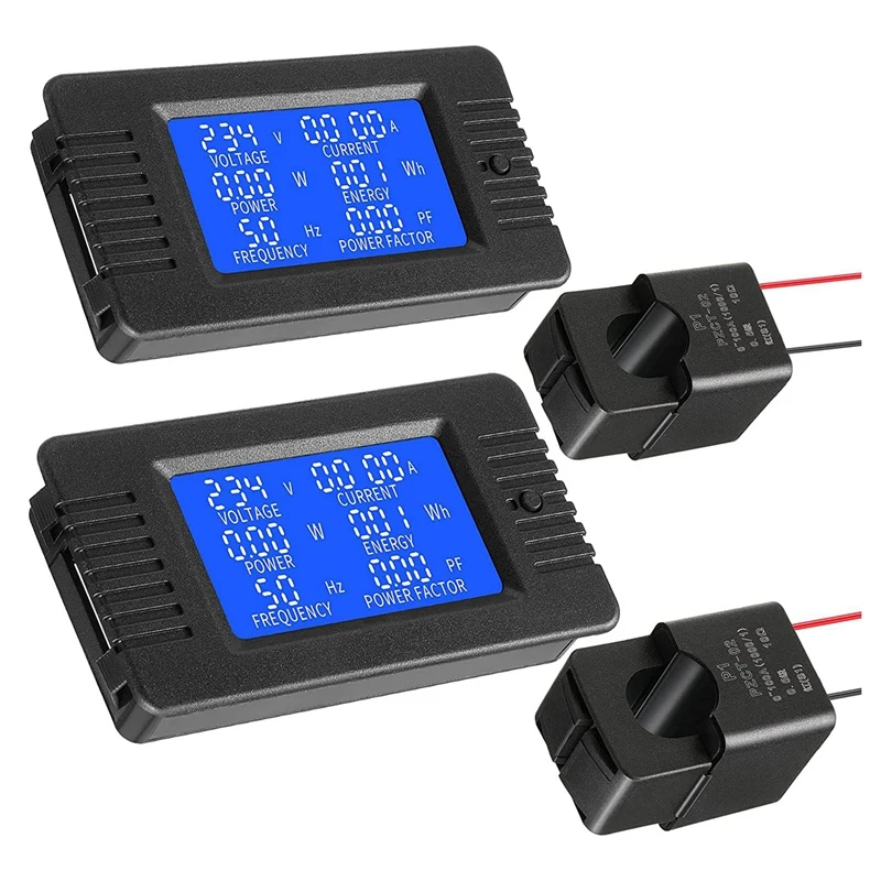 Retail 2 Pieces AC 80-260V 100A CRS-022B LCD Display Digital Current Voltage And Current Monitor Meter Power Ammeter Voltmeter
Retail 2 Pieces AC 80-260V 100A CRS-022B LCD Display Digital Current Voltage And Current Monitor Meter Power Ammeter Voltmeter