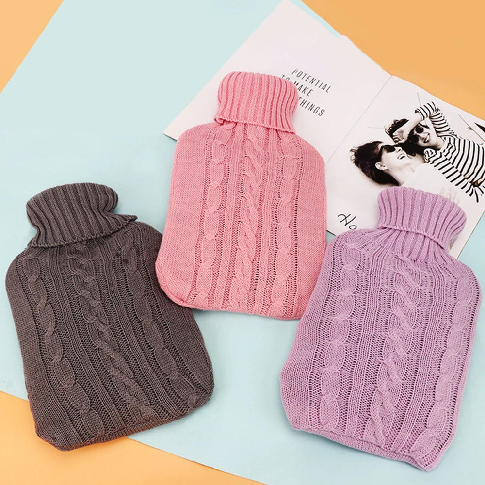 2000ml Hot Water Bottle Thermos Soft Knitted Solid Color Pvc Silicone Cover Removable and Washable Winter Hand Warmer Supplies
2000ml Hot Water Bottle Thermos Soft Knitted Solid Color Pvc Silicone Cover Removable and Washable Winter Hand Warmer Supplies