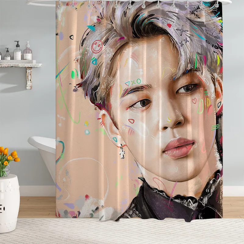 KPOP Bangtan Boys картина маслом занавески для душа водонепроницаемое одеяло для ванны Декор для ванной 3d декор для ванной
KPOP Bangtan Boys картина маслом занавески для душа водонепроницаемое одеяло для ванны Декор для ванной 3d декор для ванной