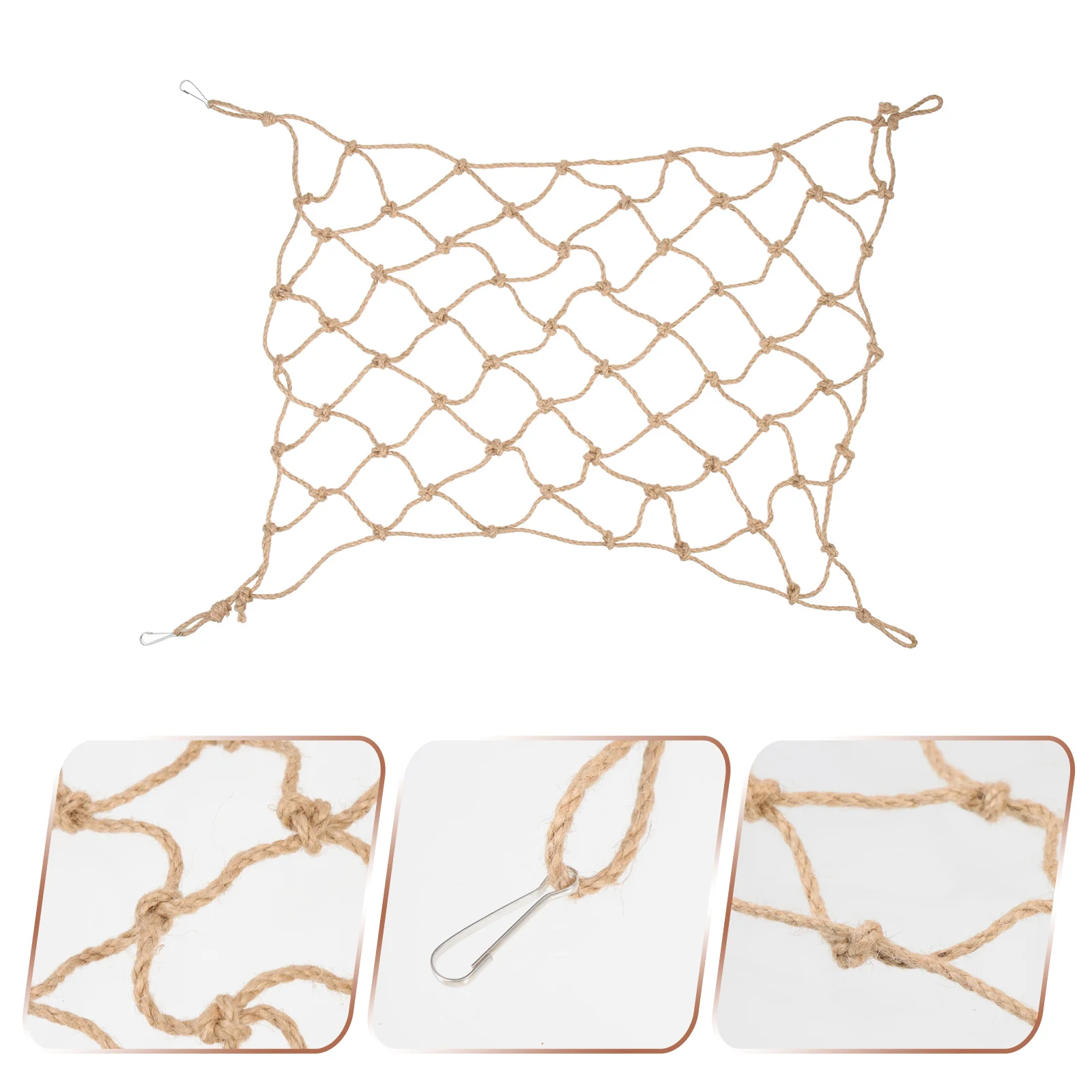 Climbing Net Bird Ropeparrot Hammock Hamster Ladder Pet Hanging Hemp Small Swing Chewing Animal Guinea Biting Pighouse Platform
Climbing Net Bird Ropeparrot Hammock Hamster Ladder Pet Hanging Hemp Small Swing Chewing Animal Guinea Biting Pighouse Platform