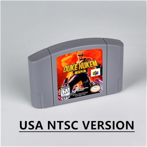 Duke Nukem Retro 64 for Retro 64 Bit Game Cartridge USA Version NTSC FormatChidren Gift Gaming 
Duke Nukem Retro 64 for Retro 64 Bit Game Cartridge USA Version NTSC FormatChidren Gift Gaming