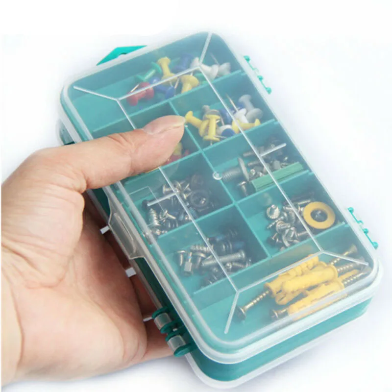 8 Grids Portable Transparent Screws Storage Box Organizer Plastic Screws Threads Bolts Nails Nuts Storage Case Tidy Box Tools
8 Grids Portable Transparent Screws Storage Box Organizer Plastic Screws Threads Bolts Nails Nuts Storage Case Tidy Box Tools