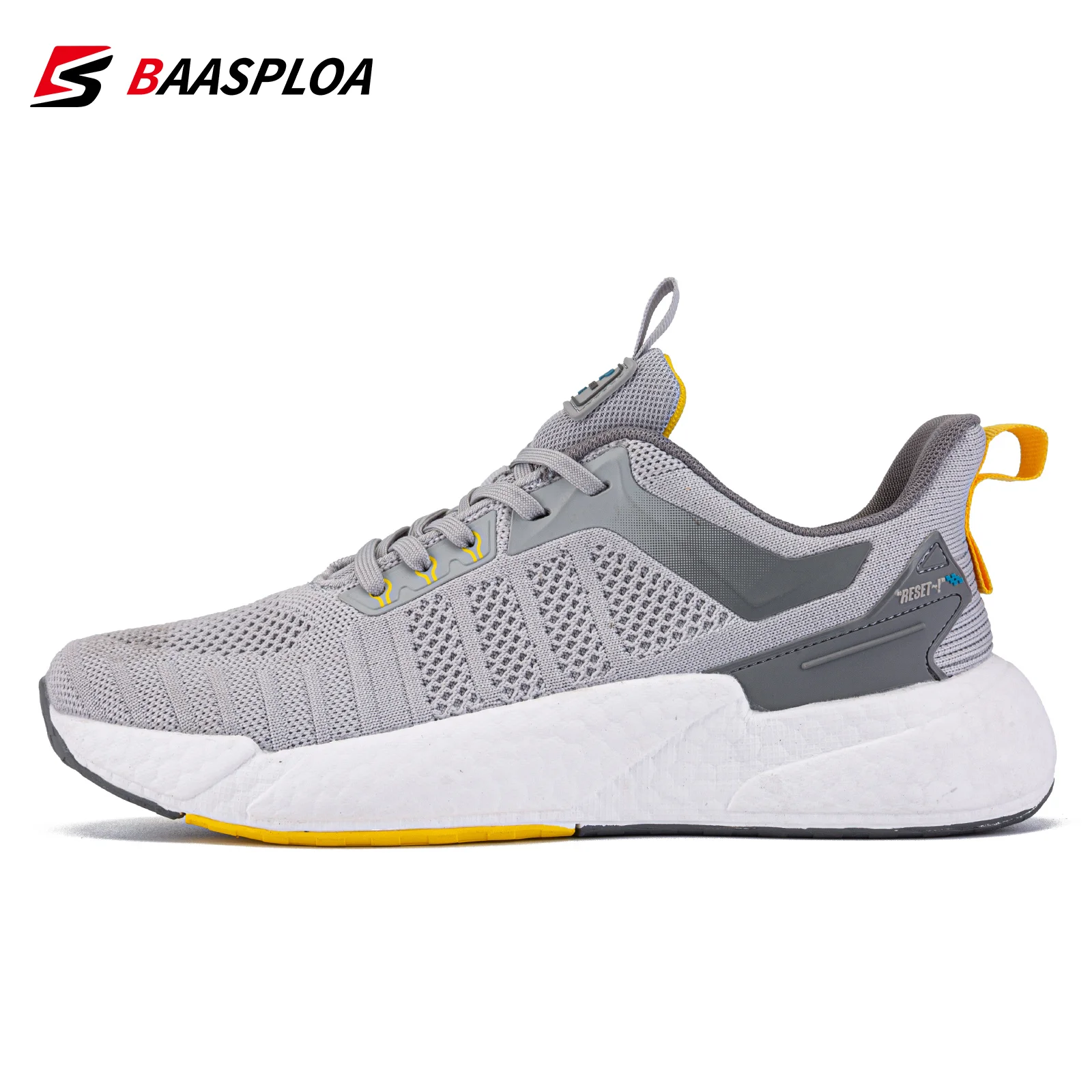 Baasploa 2022 New Men Sneaker Comfortable Knit Walking Shoes Breathable Fashion Sneaker Anti-Slip Shock-Absorbing Casual Shoes 
Baasploa 2022 New Men Sneaker Comfortable Knit Walking Shoes Breathable Fashion Sneaker Anti-Slip Shock-Absorbing Casual Shoes