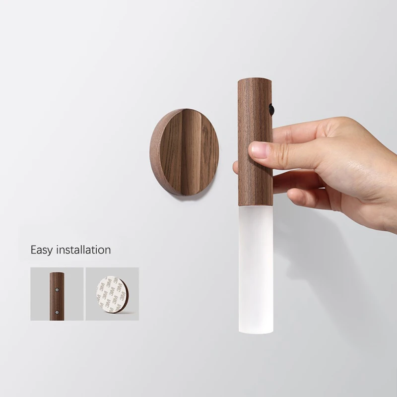 1/2pcs Wooden Wall Light, Indoor Night Light with Motion Sensor, Magnetic Rechargeable Wireless Battery Wall Lights
1/2pcs Wooden Wall Light, Indoor Night Light with Motion Sensor, Magnetic Rechargeable Wireless Battery Wall Lights