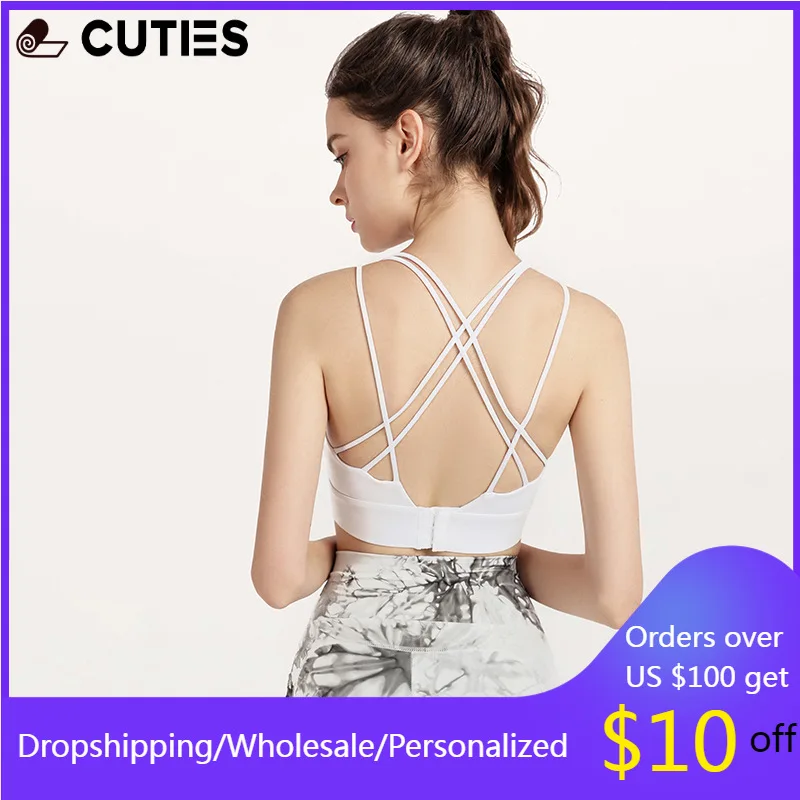 Cloud Hide Sports Bra Women Cross Yoga Crop Top Shockproof Push Up Underwear Fitness Bras Athletic Vest Shirt Sport Sportswear
Cloud Hide Sports Bra Women Cross Yoga Crop Top Shockproof Push Up Underwear Fitness Bras Athletic Vest Shirt Sport Sportswear