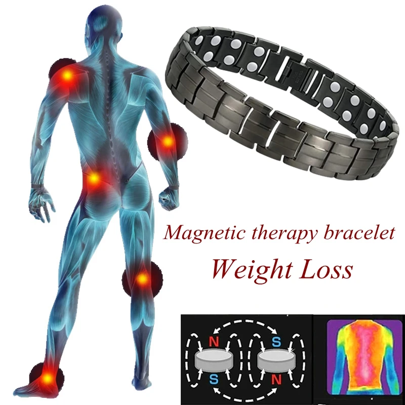 5PCS Care Magnetic Bracelet Weight Loss Anti-Fatigue Therapy Bracelets for Men Women Arthritis Pain Relief Energy Jewelry Gift
5PCS Care Magnetic Bracelet Weight Loss Anti-Fatigue Therapy Bracelets for Men Women Arthritis Pain Relief Energy Jewelry Gift