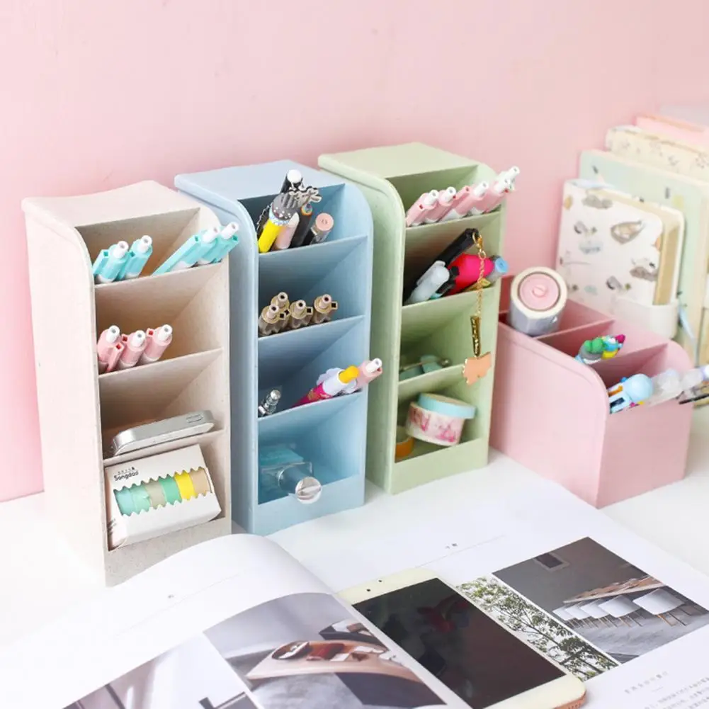 Slant Design Pen Holder Anti-slip Bottom Plastic Student Stationery Pencil Case for Office
Slant Design Pen Holder Anti-slip Bottom Plastic Student Stationery Pencil Case for Office