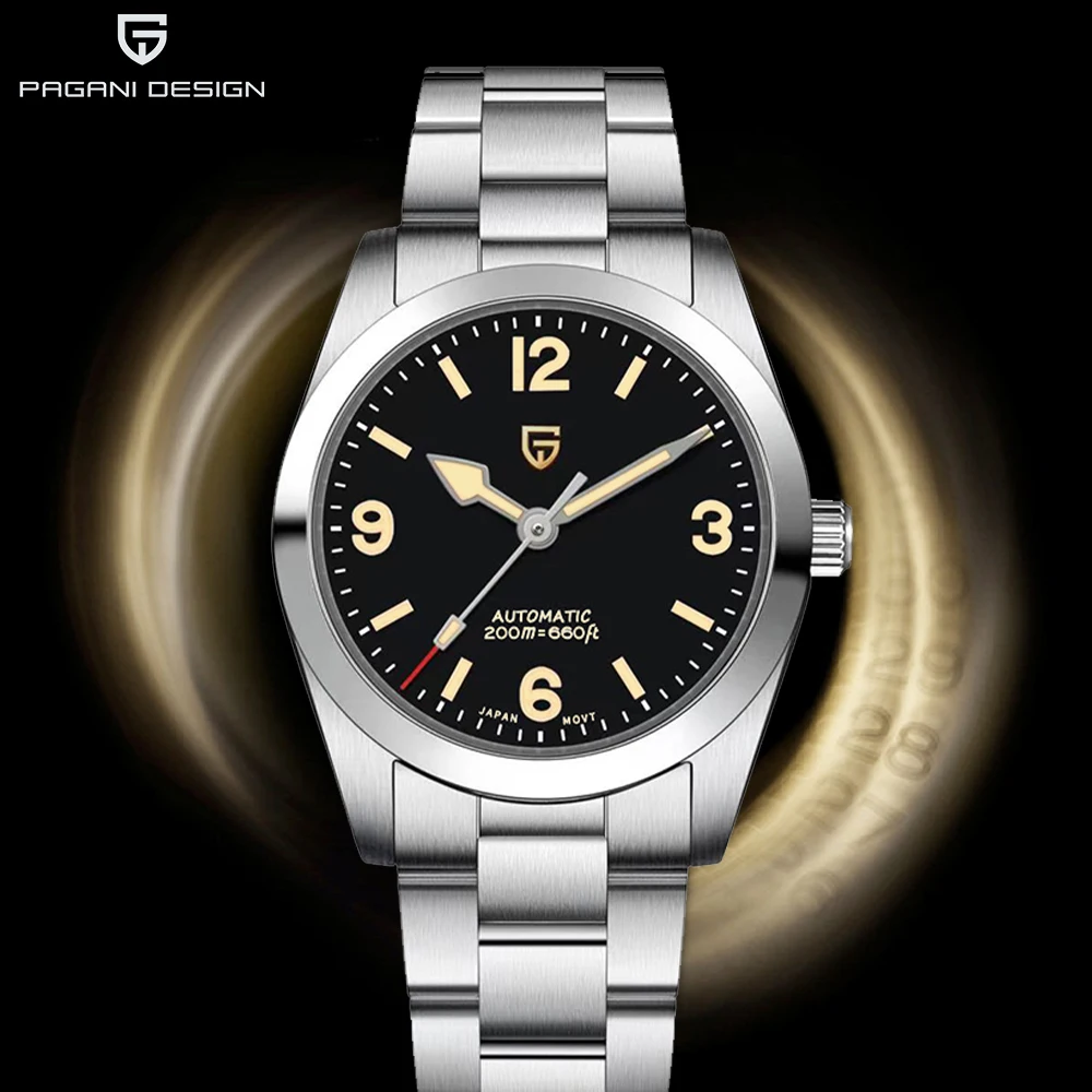 2023 PD-1751 PAGANI DESIGN Automatic Men Mechanical NH35 Sapphire Watch Waterproof stainless Clock Busines AR Religio Masculino
2023 PD-1751 PAGANI DESIGN Automatic Men Mechanical NH35 Sapphire Watch Waterproof stainless Clock Busines AR Religio Masculino