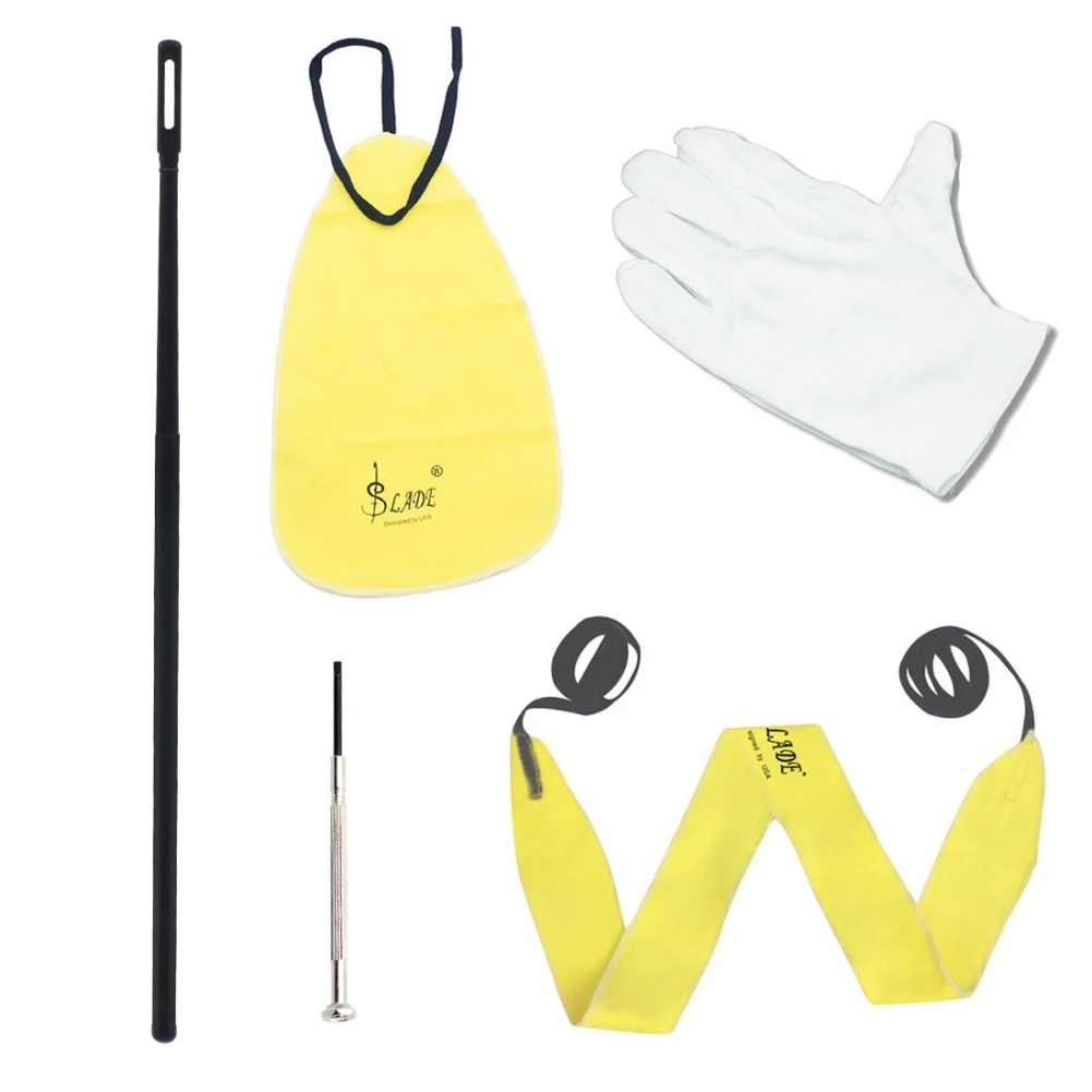 5-in-1 Flute Cleaning Kit Clean Rod Cloth Gloves Screw Driver Maintenance Tool Portable Flutes Wind Instruments Cleaning Tools
5-in-1 Flute Cleaning Kit Clean Rod Cloth Gloves Screw Driver Maintenance Tool Portable Flutes Wind Instruments Cleaning Tools