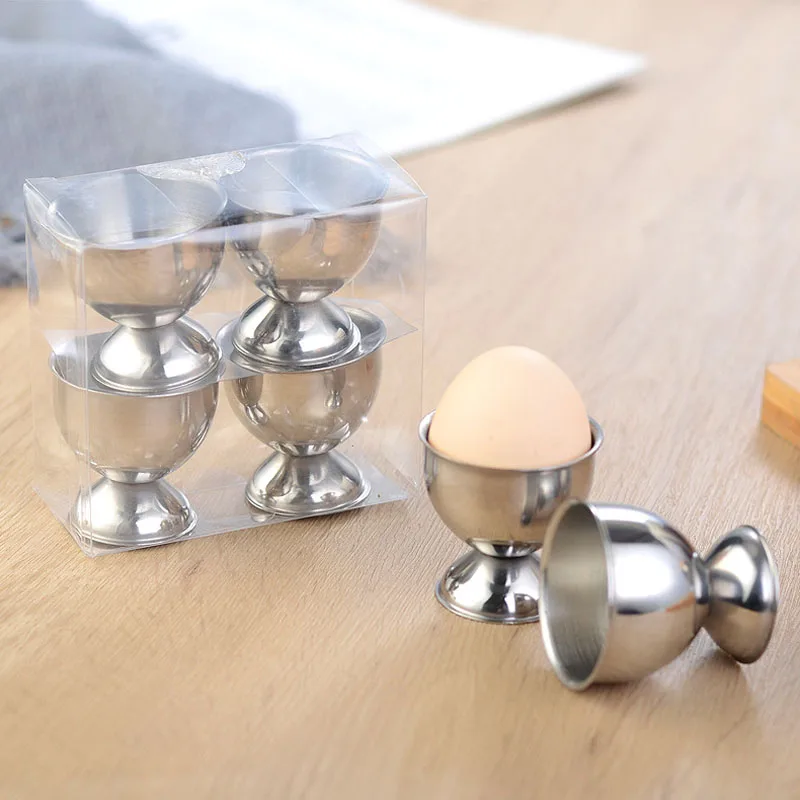 4Pcs Egg Cups Kitchen Breakfast Cooking Egg Stand Stainless Steel Boiled Egg Stand Rack Eggs Holder Egg Holder 
4Pcs Egg Cups Kitchen Breakfast Cooking Egg Stand Stainless Steel Boiled Egg Stand Rack Eggs Holder Egg Holder