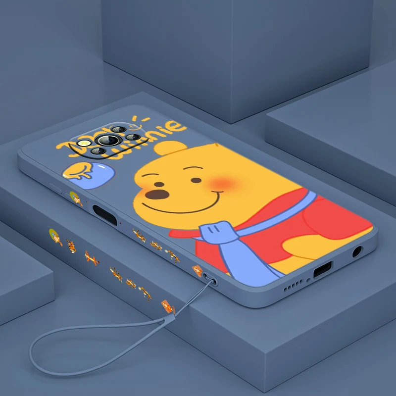 Winnie Disney Anime Boy Phone Case For Xiaomi POCO X3 NFC F3 GT M4 M3 M2 Pro C3 C31 X2 Mix 3 TPU Silicone Liquid Left Rope Cover 
Winnie Disney Anime Boy Phone Case For Xiaomi POCO X3 NFC F3 GT M4 M3 M2 Pro C3 C31 X2 Mix 3 TPU Silicone Liquid Left Rope Cover