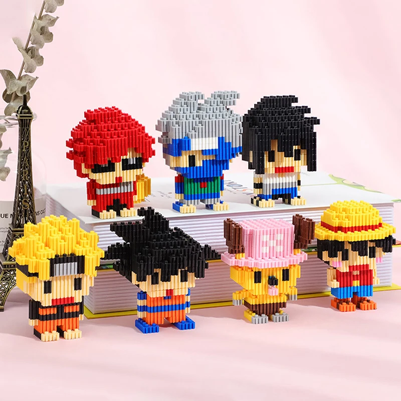 Anime One Piece Action Figure Building Blocks Luffy Chopper Naruto Kakashi Sasuke Assembly Blocks Puzzle Diy Collection Toy Gift
Anime One Piece Action Figure Building Blocks Luffy Chopper Naruto Kakashi Sasuke Assembly Blocks Puzzle Diy Collection Toy Gift