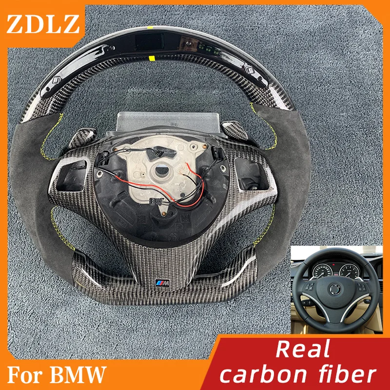 Carbon Fiber Suede LED Display Steering Wheel FOR BMW E90 E92 E93 2008 2009 2010 2011 2012
Carbon Fiber Suede LED Display Steering Wheel FOR BMW E90 E92 E93 2008 2009 2010 2011 2012