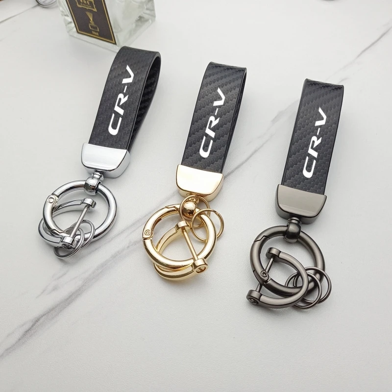 High-Grade Car Keychain Ring Carbon Fiber Metal Keychain Horseshoe Buckle for Honda CRV CR-V 2018 2015 2016 2017 2019 2020
High-Grade Car Keychain Ring Carbon Fiber Metal Keychain Horseshoe Buckle for Honda CRV CR-V 2018 2015 2016 2017 2019 2020