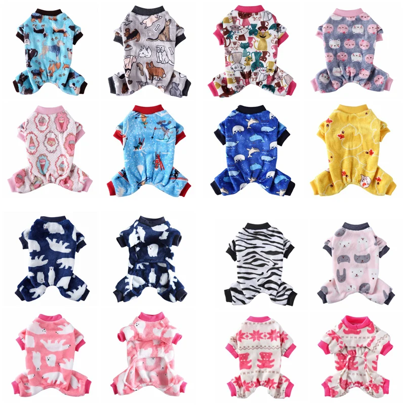 Dog Pajamas Winter Dog Clothes Print Warm Jumpsuits Coat For Small Dogs Puppy Dog Cat Chihuahua Pomeranian Clothing Jumpsuits
Dog Pajamas Winter Dog Clothes Print Warm Jumpsuits Coat For Small Dogs Puppy Dog Cat Chihuahua Pomeranian Clothing Jumpsuits