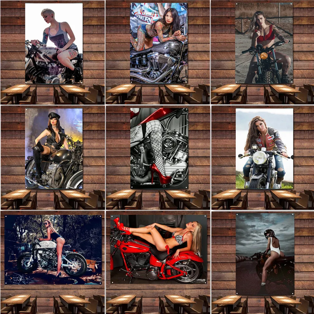Sexy Tattooed Hot Girl Poster Wall Art Tapestry Motorcycle Biker Art Banner Motor Painting For Garage Man Cave Bar Club Pub
Sexy Tattooed Hot Girl Poster Wall Art Tapestry Motorcycle Biker Art Banner Motor Painting For Garage Man Cave Bar Club Pub