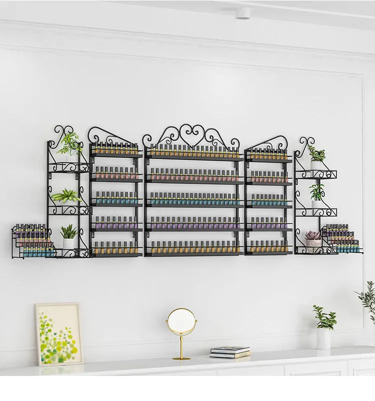 Iron Art Manicure shelf Manicure rack display rack net nail polish oil shelf hanging wall nail polish rack wall display
Iron Art Manicure shelf Manicure rack display rack net nail polish oil shelf hanging wall nail polish rack wall display