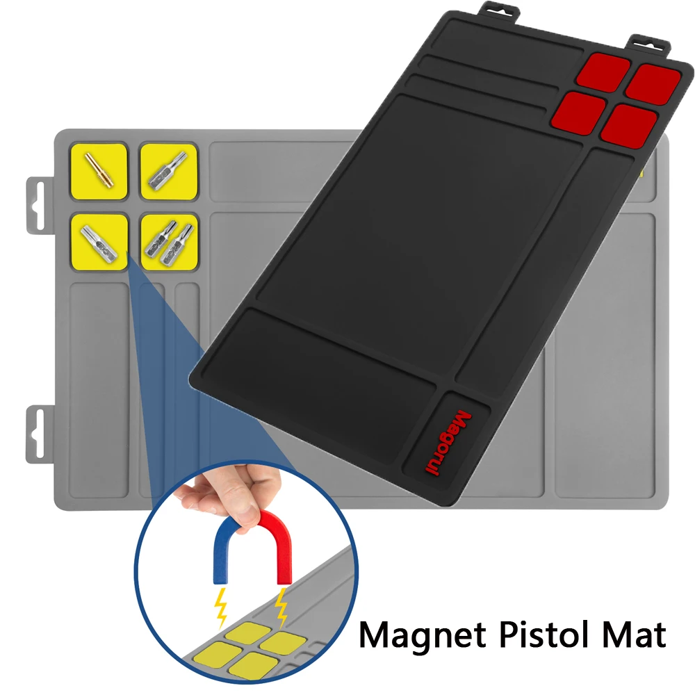 Tactical Anti-Slip PVC Magnet Pistol Repair Mat Cleaning Maintenance Pad with Compartment for Hunting Glock Beretta Taurus M1911
Tactical Anti-Slip PVC Magnet Pistol Repair Mat Cleaning Maintenance Pad with Compartment for Hunting Glock Beretta Taurus M1911