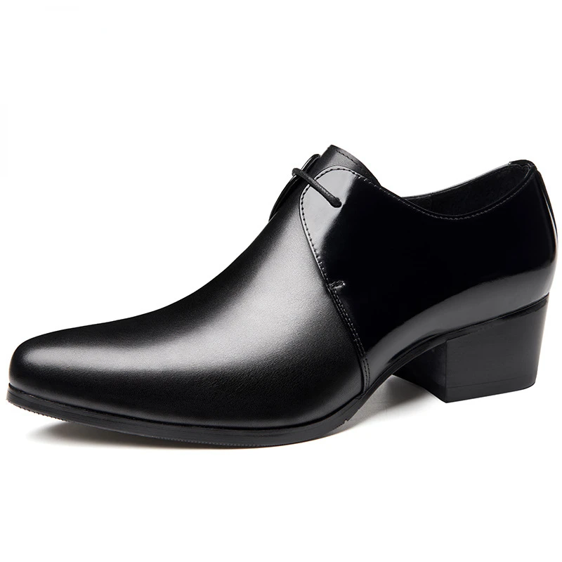 Mens Genuine Leather Formal Shoes High Heels Luxury 2022 Trend Business Shoes for Man Vintage Black Social Shoes Increase Height
Mens Genuine Leather Formal Shoes High Heels Luxury 2022 Trend Business Shoes for Man Vintage Black Social Shoes Increase Height