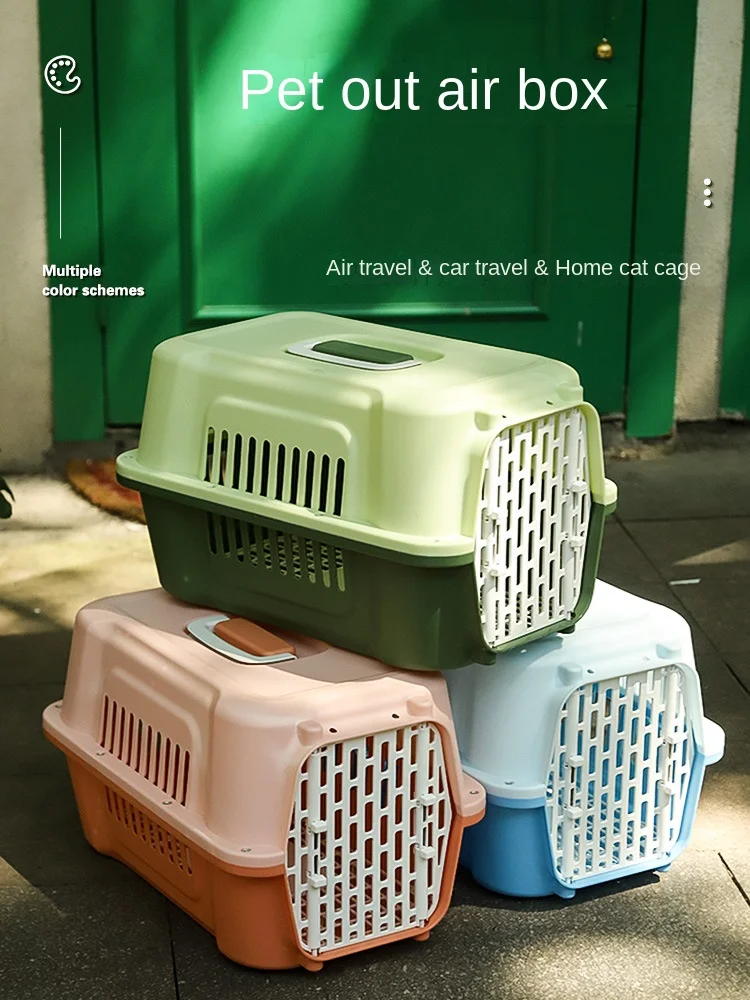 Cat Bag Out, Portable Cat Flight Crate, Cat Cage, Pet Dog Consignment Box, Small Dog Car Transportation, Air Freight 
Cat Bag Out, Portable Cat Flight Crate, Cat Cage, Pet Dog Consignment Box, Small Dog Car Transportation, Air Freight