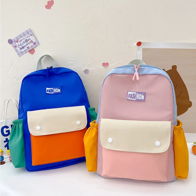 Детский компактный рюкзак контрастных цветов, Портативная сумка для книг для мальчиков и девочек, модная нейлоновая дорожная Детская сумка через плечо
Детский компактный рюкзак контрастных цветов, Портативная сумка для книг для мальчиков и девочек, модная нейлоновая дорожная Детская сумка через плечо