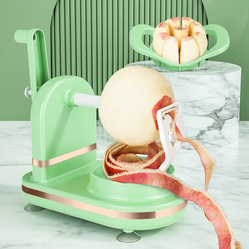 New Hand-cranked Multifunctional Apple Peeler Machine Home Fruit Peeler With Apple Slicer Corer Cutter For Kitchen Convenience
New Hand-cranked Multifunctional Apple Peeler Machine Home Fruit Peeler With Apple Slicer Corer Cutter For Kitchen Convenience