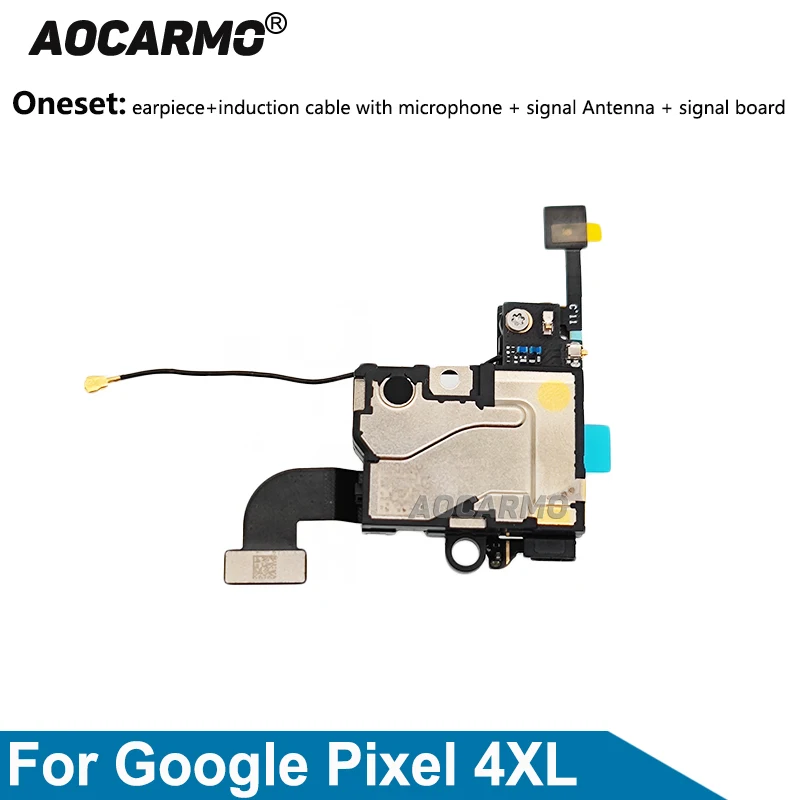 Aocarmo для Google Pixel 4XL 4 XL наушники + индукционный датчик гибкий кабель и верхняя фотоантенна сеть с платой
Aocarmo для Google Pixel 4XL 4 XL наушники + индукционный датчик гибкий кабель и верхняя фотоантенна сеть с платой