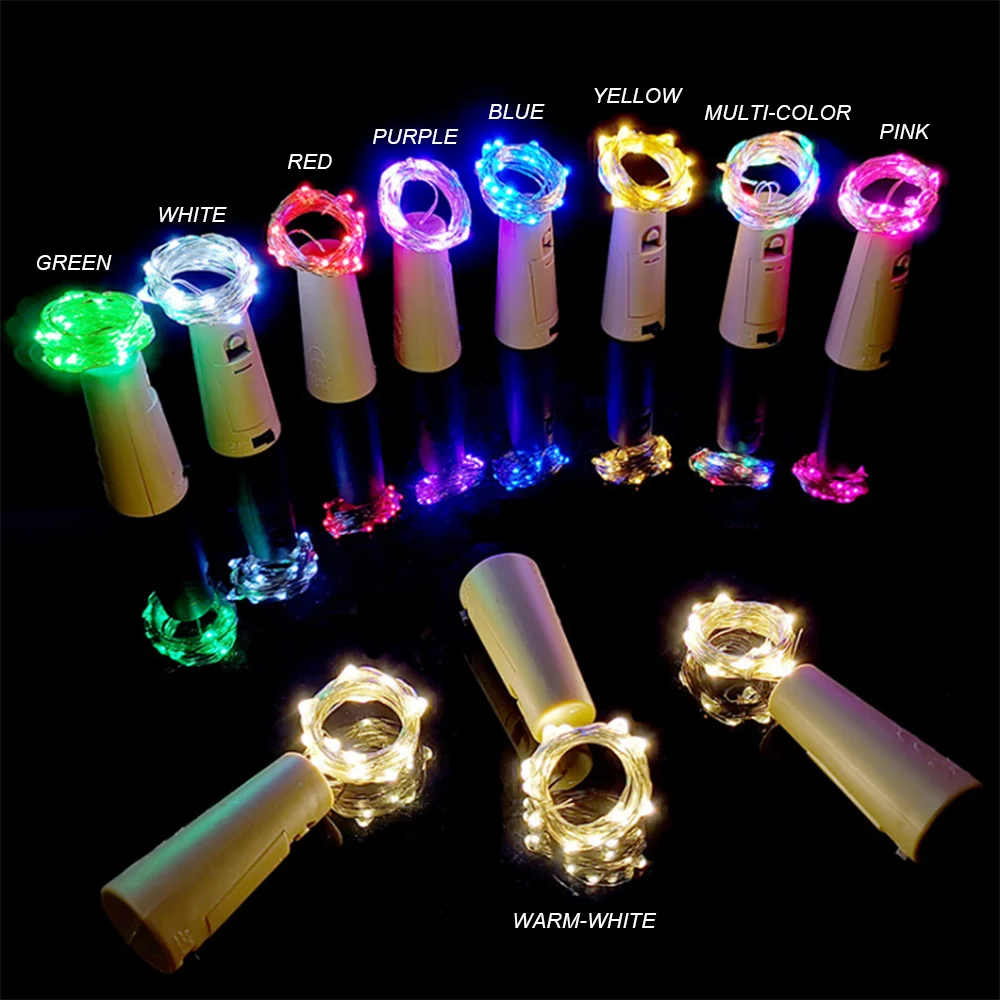3Pcs Wine Cork 20LEDS Bar Birthday Party Wedding Celebration Holiday Christmas Party AG13 Button Battery 2M With 3 Batteries
3Pcs Wine Cork 20LEDS Bar Birthday Party Wedding Celebration Holiday Christmas Party AG13 Button Battery 2M With 3 Batteries