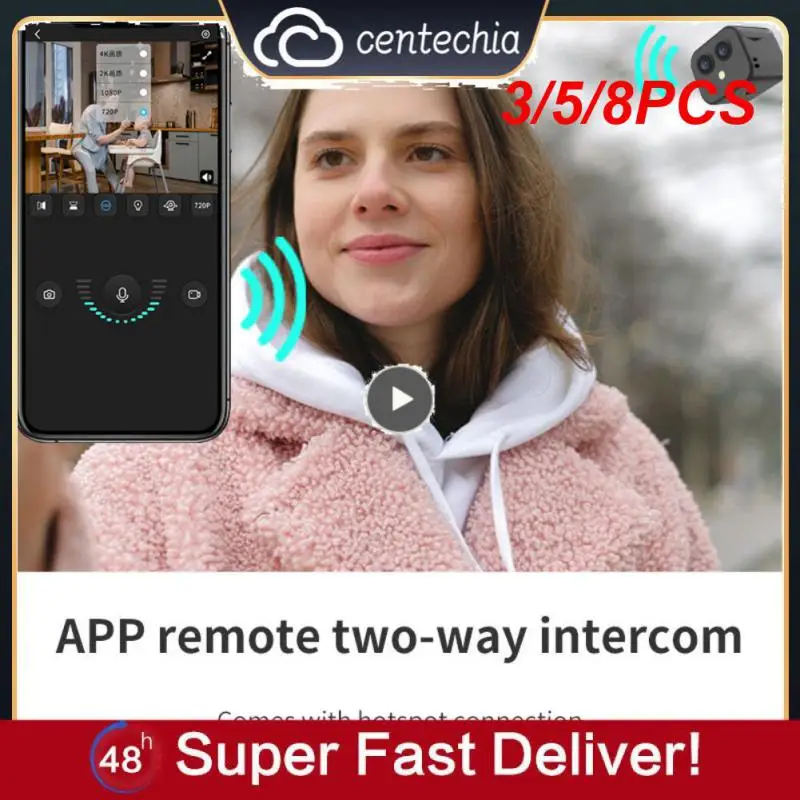 3/5/8PCS Video Intercom Video Cards Home Appliance Wifi Surveillance Cameras Camera Outdoor Wifi Baby Camera Monitor
3/5/8PCS Video Intercom Video Cards Home Appliance Wifi Surveillance Cameras Camera Outdoor Wifi Baby Camera Monitor