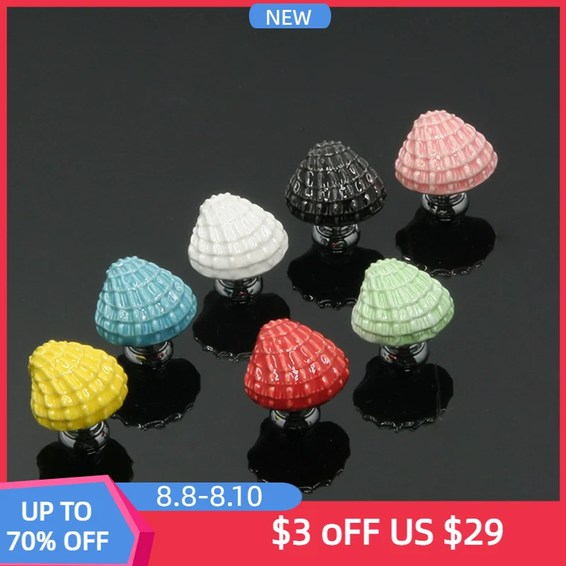 TFAAI Ceramic Shell Shape Cupboard Drawer Pulls Wardrobe Cabinet Door Knobs Cute European Dresser Kitchen Handles for Furniture
TFAAI Ceramic Shell Shape Cupboard Drawer Pulls Wardrobe Cabinet Door Knobs Cute European Dresser Kitchen Handles for Furniture