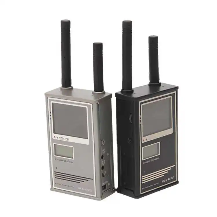 900-2700 (MHz) wireless monitoring video and audio receiving screen portable wireless camera detector safety detector
900-2700 (MHz) wireless monitoring video and audio receiving screen portable wireless camera detector safety detector