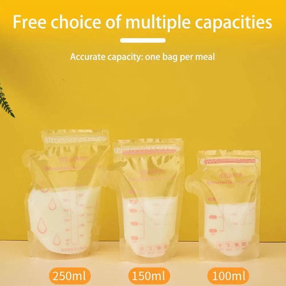 30 Bags Of Milk Storage Bags Breast Milk Fresh-keeping Bags Storage Milk Bags Bags Freezer Storage Disposable Bags W6A6
30 Bags Of Milk Storage Bags Breast Milk Fresh-keeping Bags Storage Milk Bags Bags Freezer Storage Disposable Bags W6A6