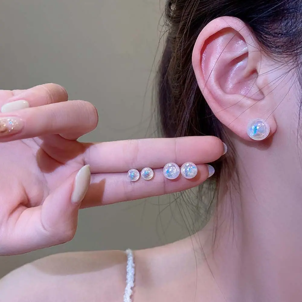 Korean Style Stud Earrings Women earrings Mermaid Color Round Beads Earrings Ear Pendant Trendy Pearl Wedding Ear Jewelry
Korean Style Stud Earrings Women earrings Mermaid Color Round Beads Earrings Ear Pendant Trendy Pearl Wedding Ear Jewelry