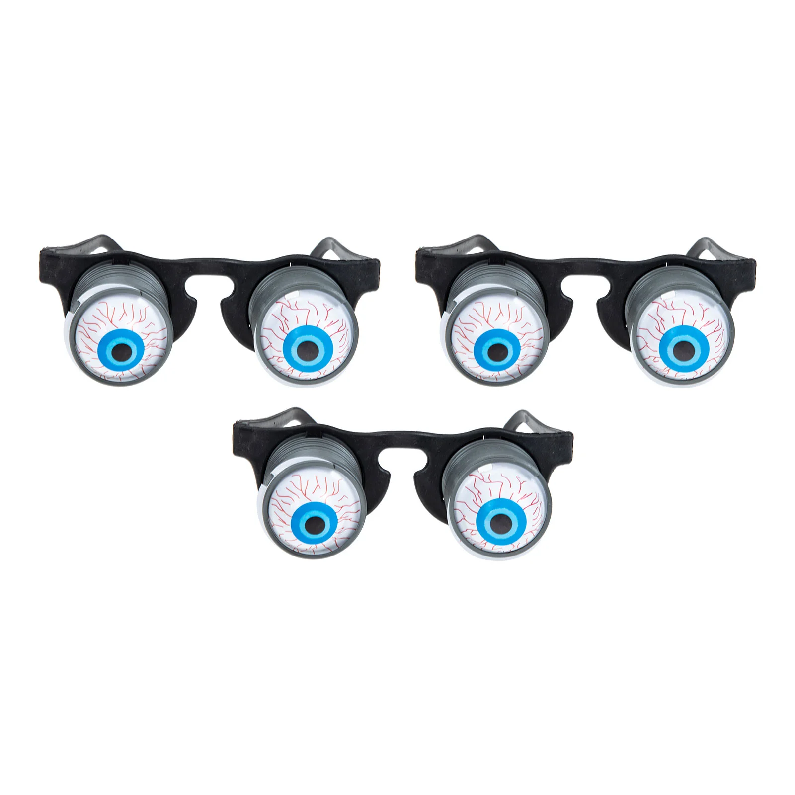3 Pcs Googly Eye Glasses Makeup Funny Fake Eyeball Eyeglasses Scary Plastic Bounce Costume
3 Pcs Googly Eye Glasses Makeup Funny Fake Eyeball Eyeglasses Scary Plastic Bounce Costume