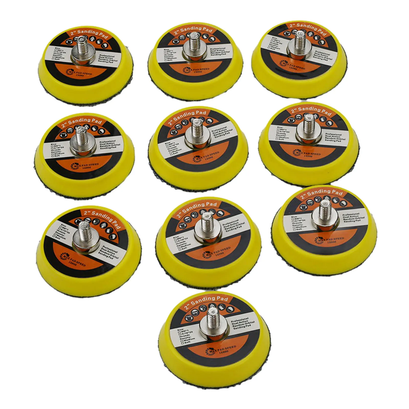 50mm 2in Polishing Grinding Backing-Plate Hook Loop Pad For Sander Sanding Disc Power Tools Accessories Wholesale
50mm 2in Polishing Grinding Backing-Plate Hook Loop Pad For Sander Sanding Disc Power Tools Accessories Wholesale