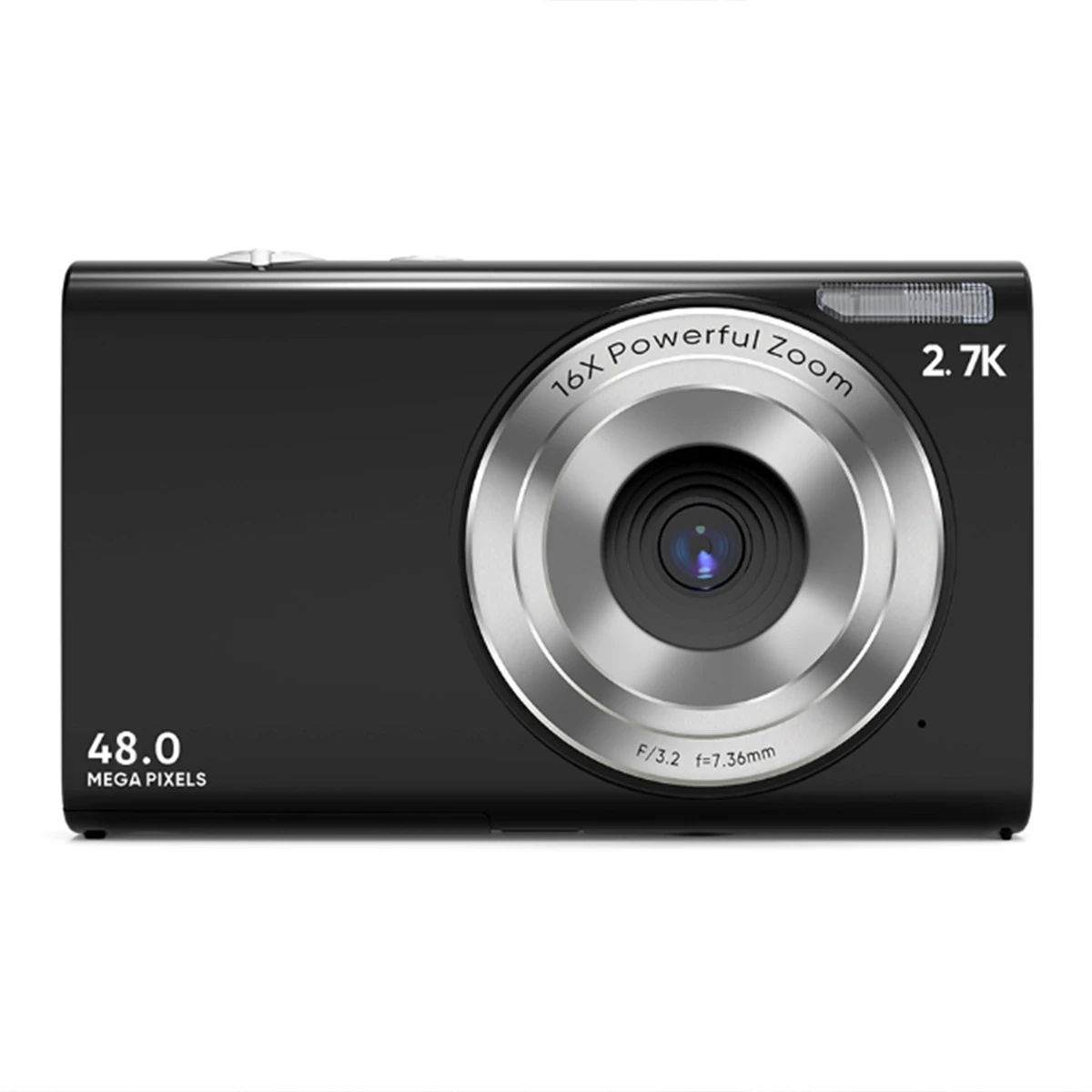 2.88 Inch Vlogging 48Mega 48Mp Hd Digital Camera with 16X Digital Zoom Student Children's Photo Camera Black
2.88 Inch Vlogging 48Mega 48Mp Hd Digital Camera with 16X Digital Zoom Student Children's Photo Camera Black