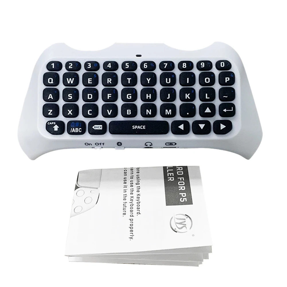 Wireless Chatpad Ergonomic Mini Home 2 In 1 Digital Gaming Console Controller Keyboard Message Mutilfunction For PlayStation 5 
Wireless Chatpad Ergonomic Mini Home 2 In 1 Digital Gaming Console Controller Keyboard Message Mutilfunction For PlayStation 5