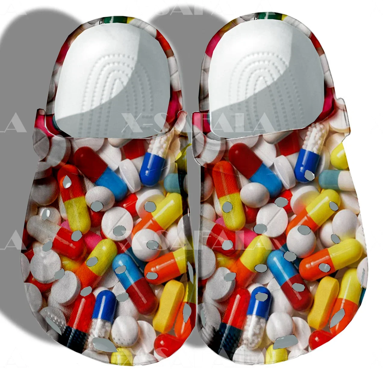 Best Gift To Clinic Doctor Pills 3D Print Men Women Classic Clogs Slipper Shoes EVA Ligtweight Sandals Summer Beach Outdoor-2
Best Gift To Clinic Doctor Pills 3D Print Men Women Classic Clogs Slipper Shoes EVA Ligtweight Sandals Summer Beach Outdoor-2