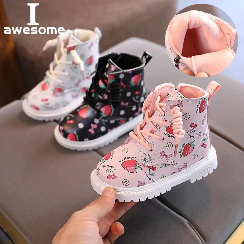 New Children Shoes Boots For Girls Martin Boots Fashion Leather Waterproof Winter Toddler Kids Snow Shoes Casual Soft Anti-slip
New Children Shoes Boots For Girls Martin Boots Fashion Leather Waterproof Winter Toddler Kids Snow Shoes Casual Soft Anti-slip