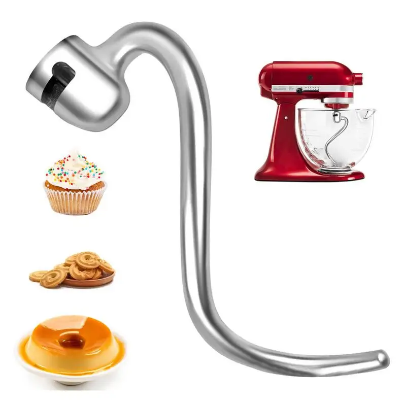 Dough Hook Replacement For Bowl-Lift Mixer Replacement Parts Bread Hook Mixers Accessories For Baking-Pastry Dough
Dough Hook Replacement For Bowl-Lift Mixer Replacement Parts Bread Hook Mixers Accessories For Baking-Pastry Dough