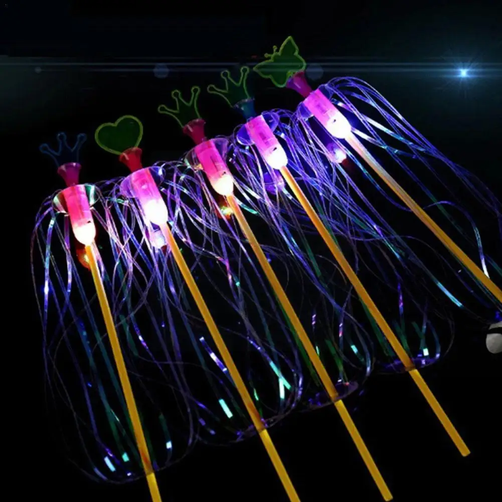 1pc Rainbow Magic Stick Wand Colorful Shining Light Stick Toy Bubble Wand Special Flower LED Q2A6
1pc Rainbow Magic Stick Wand Colorful Shining Light Stick Toy Bubble Wand Special Flower LED Q2A6
