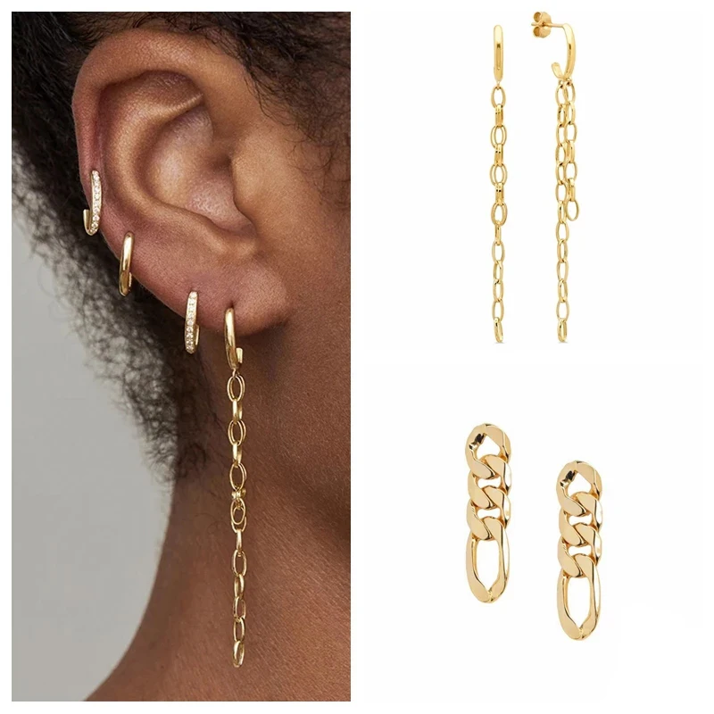 Aide Gold Color Silver Color Elegant Long Chain Tassel Drop Earrings Women Hollow Double Thick Chain Dangle Earrings Party Jewel
Aide Gold Color Silver Color Elegant Long Chain Tassel Drop Earrings Women Hollow Double Thick Chain Dangle Earrings Party Jewel