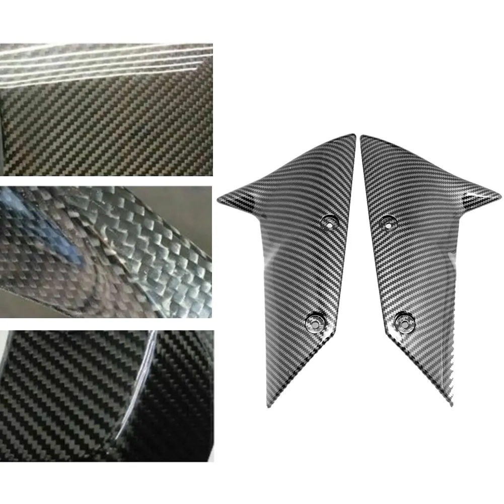 New 2Pcs Front Fender Mud Hugger Fairing New Accessories Carbon Fiber Decoration Decoration Strip High Quality
New 2Pcs Front Fender Mud Hugger Fairing New Accessories Carbon Fiber Decoration Decoration Strip High Quality