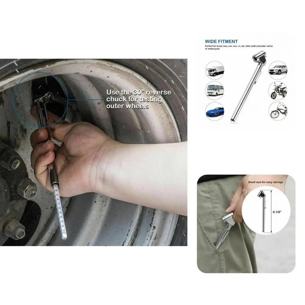 High Accuracy Portable 10-120PSI Durable Tire Pressure Monitor for SUV
High Accuracy Portable 10-120PSI Durable Tire Pressure Monitor for SUV