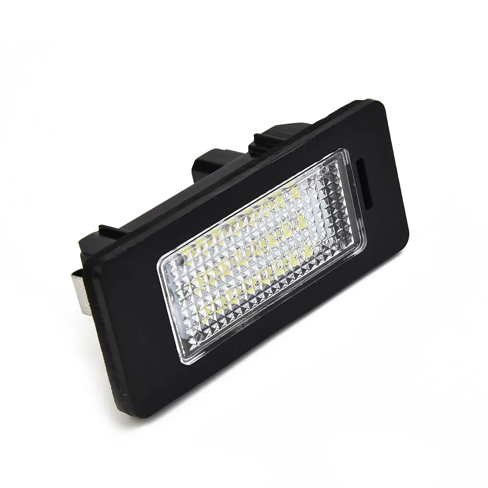 

Practical High Quality License Plate Number Lights 2pcs High Brightness No Errors 24LED 6000-6500K E70 E39 F30