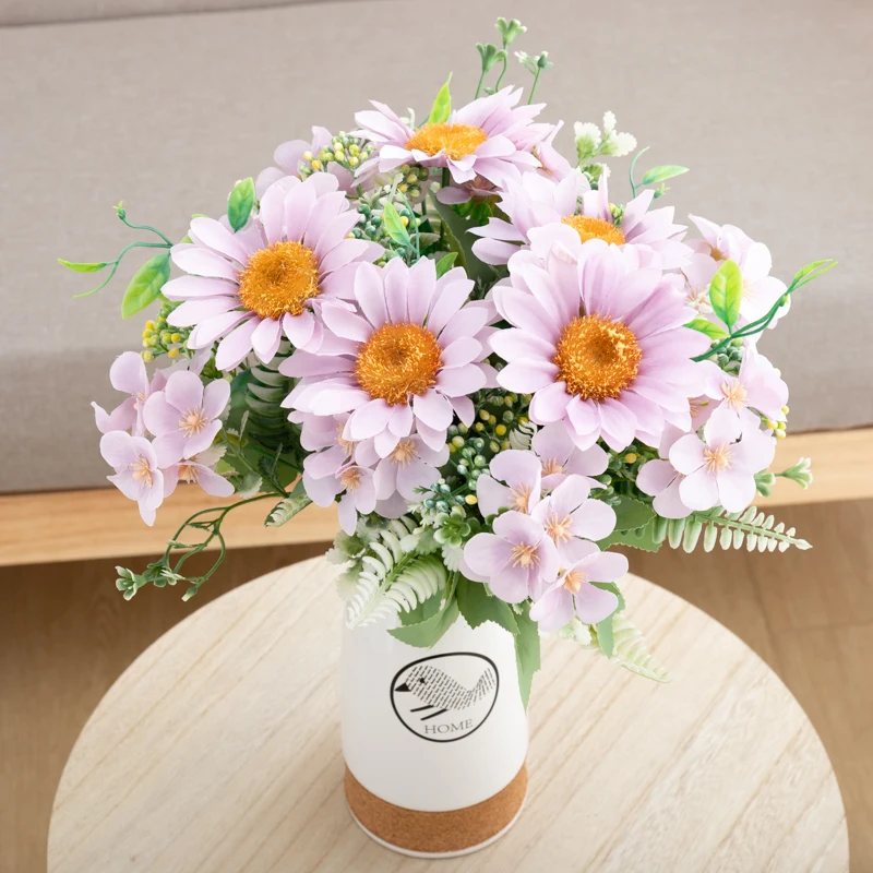 Artificial Flowers Sunflower Silk Bouquet Home Office Party Party Supplies Garden Plants Hotel Wedding Celebration Decoration
Artificial Flowers Sunflower Silk Bouquet Home Office Party Party Supplies Garden Plants Hotel Wedding Celebration Decoration
